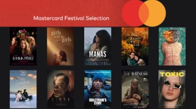 Mastercard expone las películas premiadas en festivales internacionales