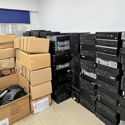 El Banco de España dona 1.500 ordenadores para afectados por la DANA