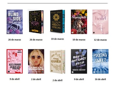 Crossbooks desvela sus novedades para marzo y abril