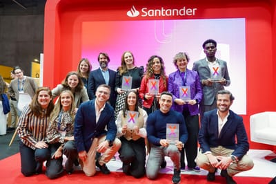 Santander y Telefónica premian a startup y scaleup