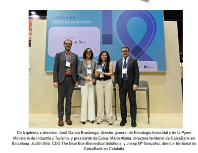 The Blue Box, mejor startup de Cataluña