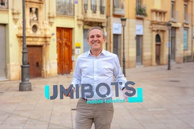 Umibots limpia toda la Castellana con dos robots