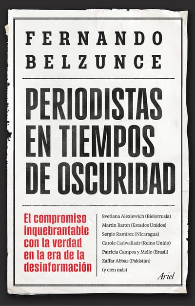 Ariel publica 'Periodistas en tiempos de oscuridad'