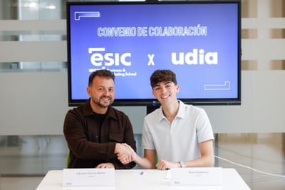 ESIC y UDIA impulsan la formación en IA