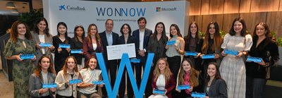 CaixaBank premia a las mejores estudiantes STEM
