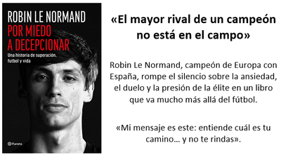 Le Normand narra 'Por miedo a decepcionar'