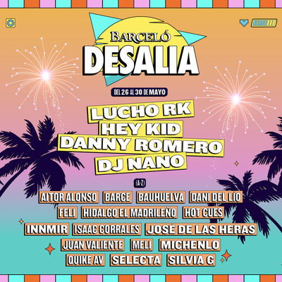 Lucho RK encabeza el cartel de Desalia 2026