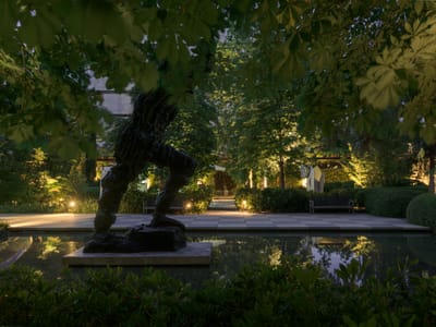 Banca March abre su jardín por La Noche en Blanco (y Amarillo)