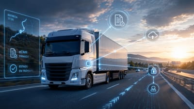 El 5 de octubre se activa el control digital del transporte de mercancías