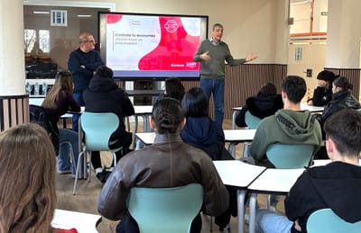El Santander supera el millar de clases de educación financiera