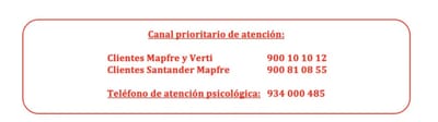 Mapfre incorpora psicólogos para los afectados de los incendios