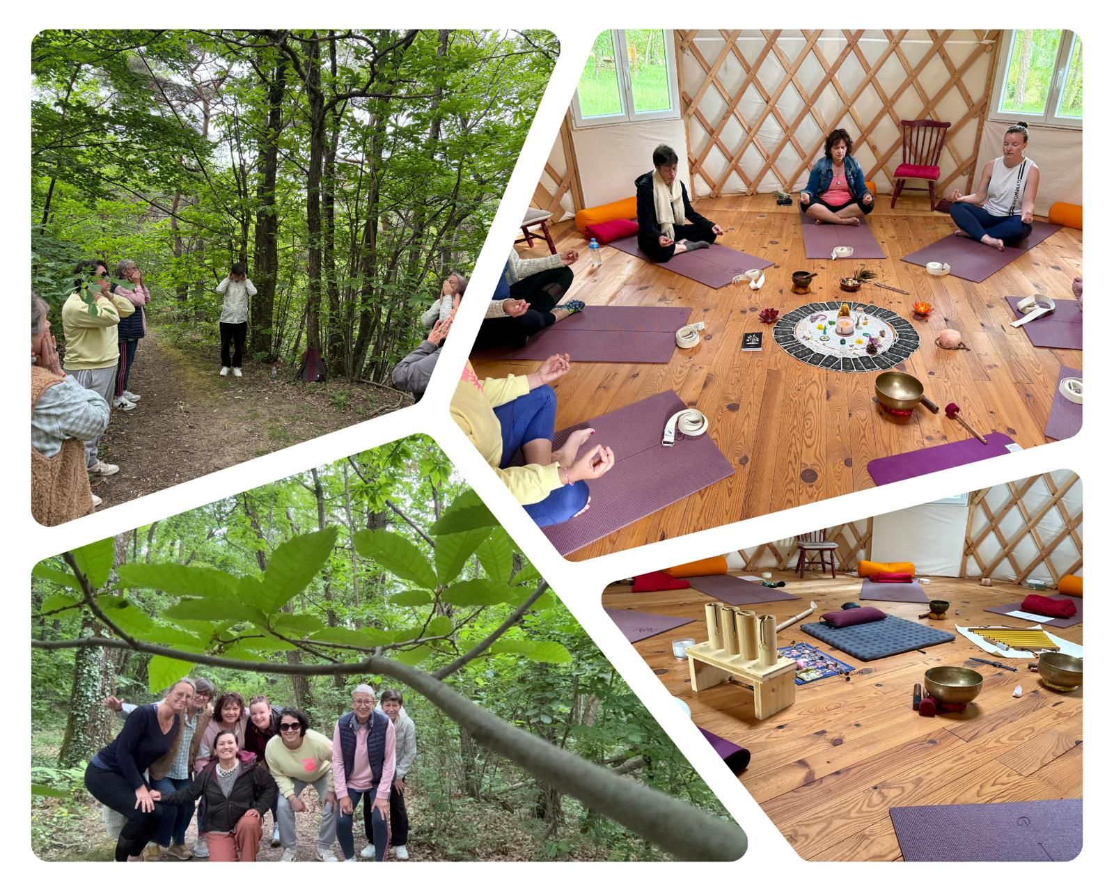 Retraite Yoga nature Dieulefit