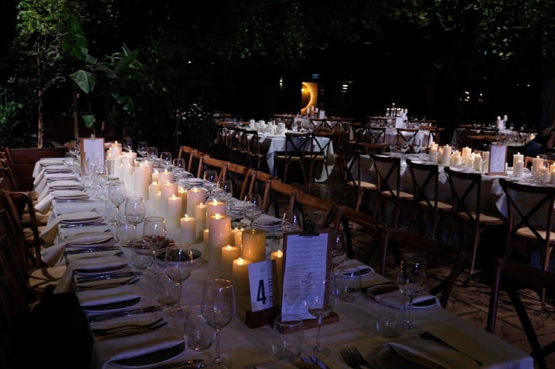 חתונה המעוצבת כולה בנרות- הכי מיוחד ורומנטי