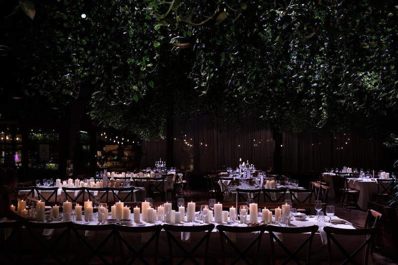 חתונה המעוצבת כולה בנרות- הכי מיוחד ורומנטי