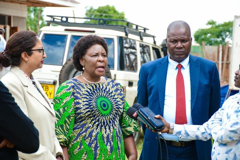 Public participation on Ending Gender Based Violence organized by the Gender Based Violence task force at Kitale National Polytechnic