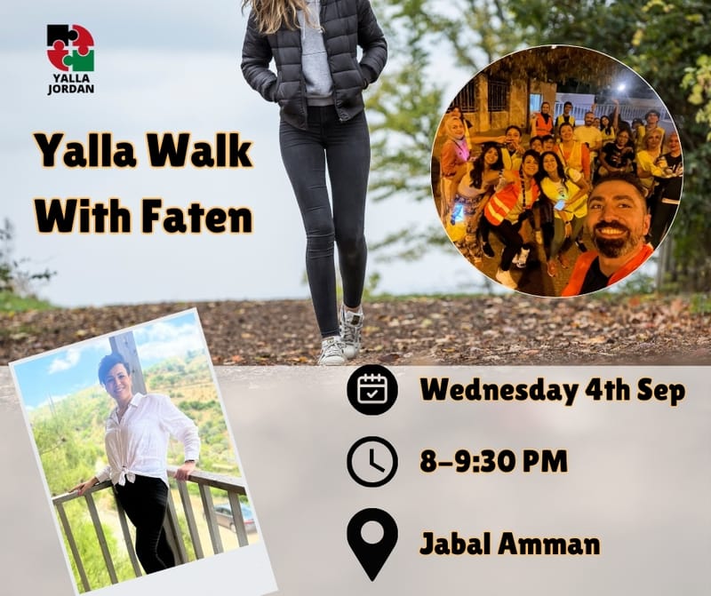 Yalla Walk With Faten - Jabal Amman Area