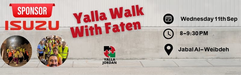 Yalla Walk With Faten - Jabal Weibdeh