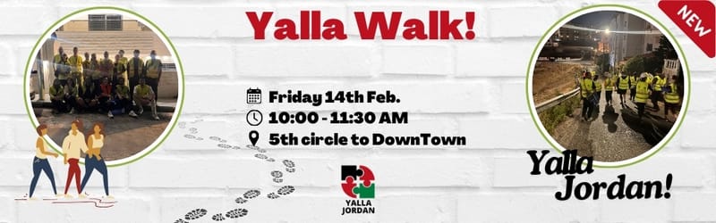Yalla Walk - 5th circle to downtown