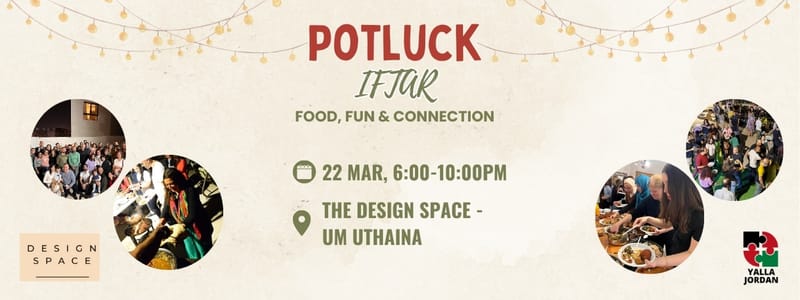 Yalla Potluck Iftar - 22-3