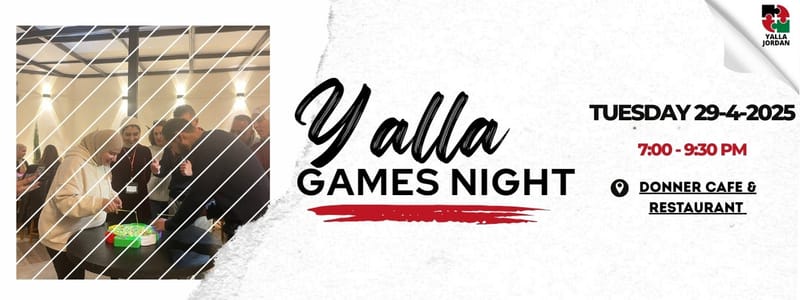 Yalla Games Night - 29-4