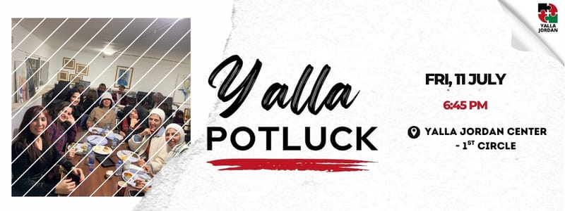 Yalla Potluck - 11 July