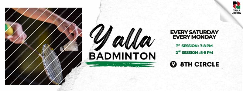 Yalla Badminton - Saturday & Monday