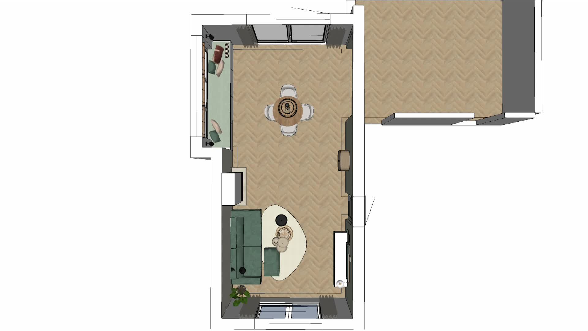 Interieurontwerp woonkamer Venlo