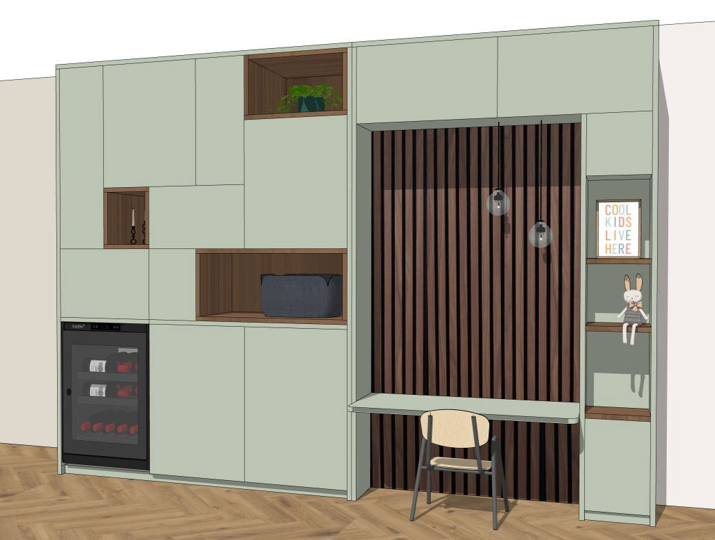 Multifunctioneel maatwerk meubel