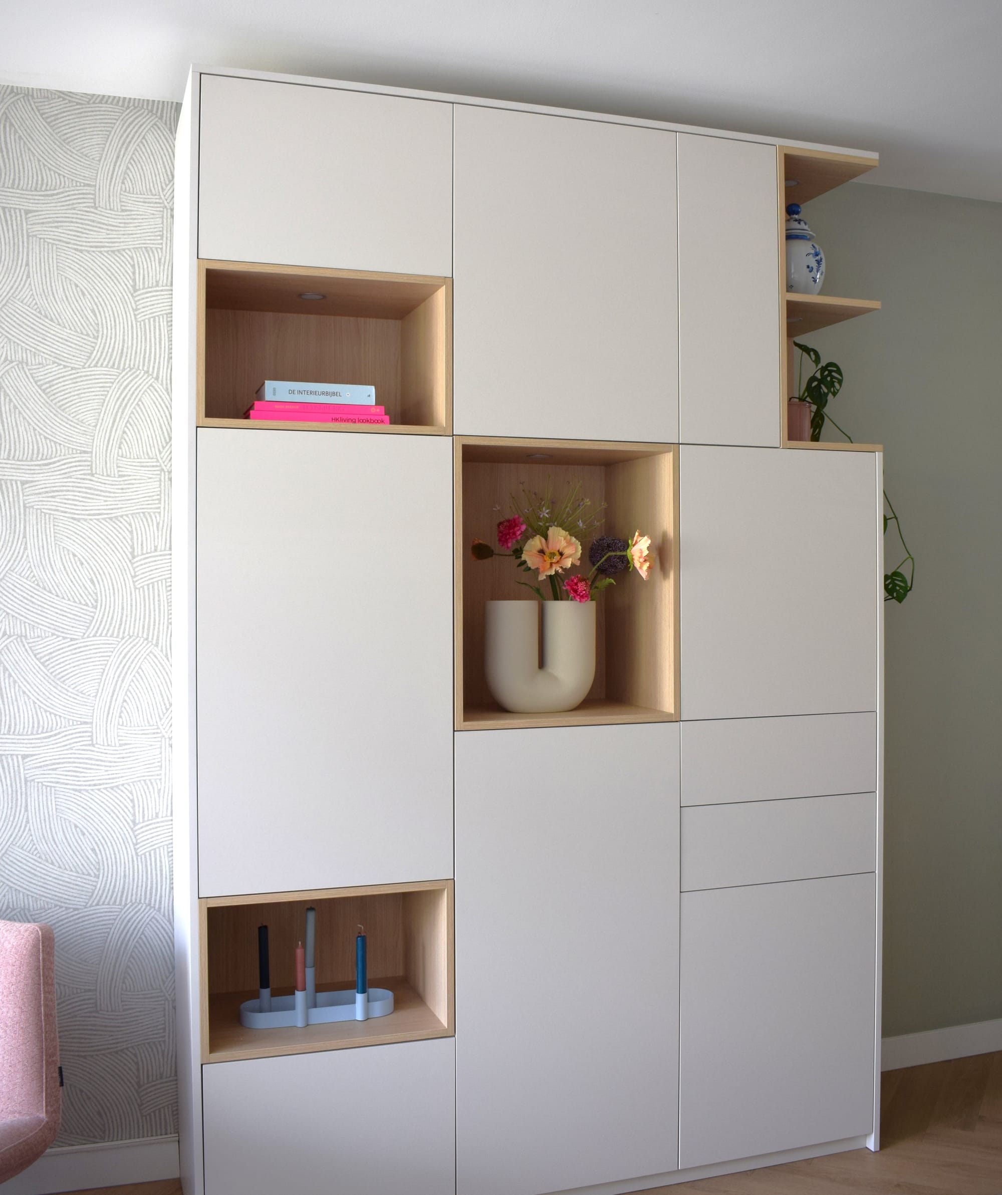 Maatwerk kast voor meer rust in huis