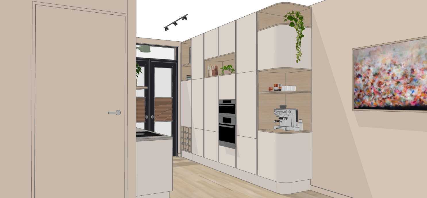 Maatwerk kast en keuken