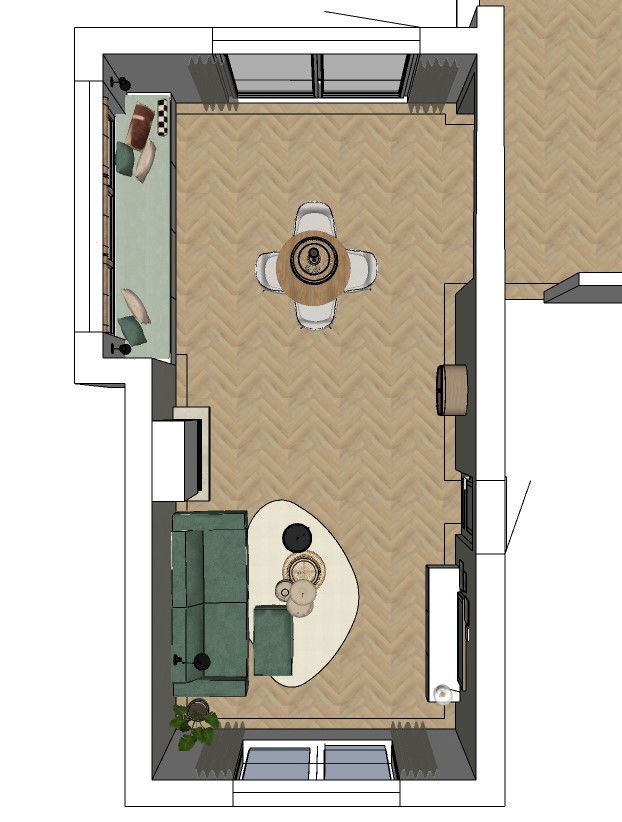 Interieurontwerp woonkamer Venlo