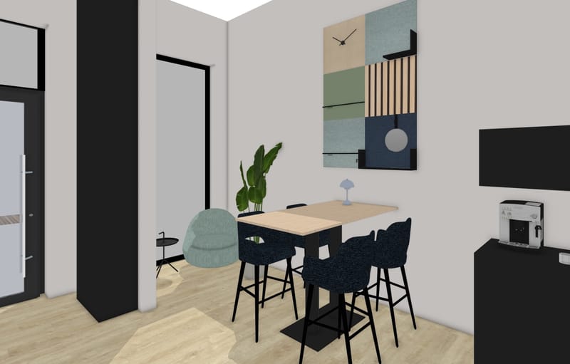 Interieurontwerp kantoor