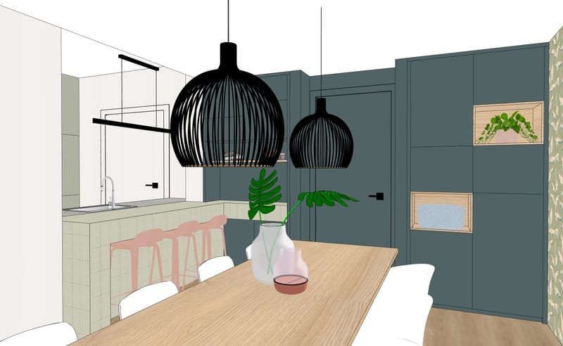 Uitbouw keuken Veluwe