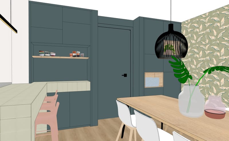 Uitbouw keuken Veluwe