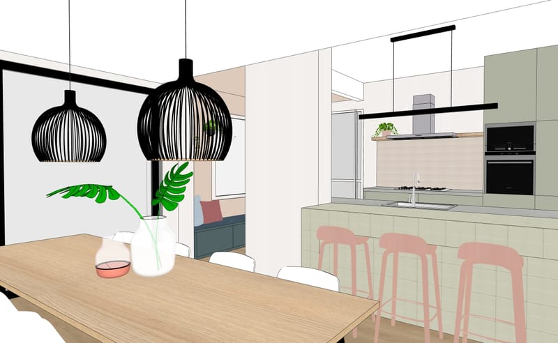 Uitbouw keuken Veluwe