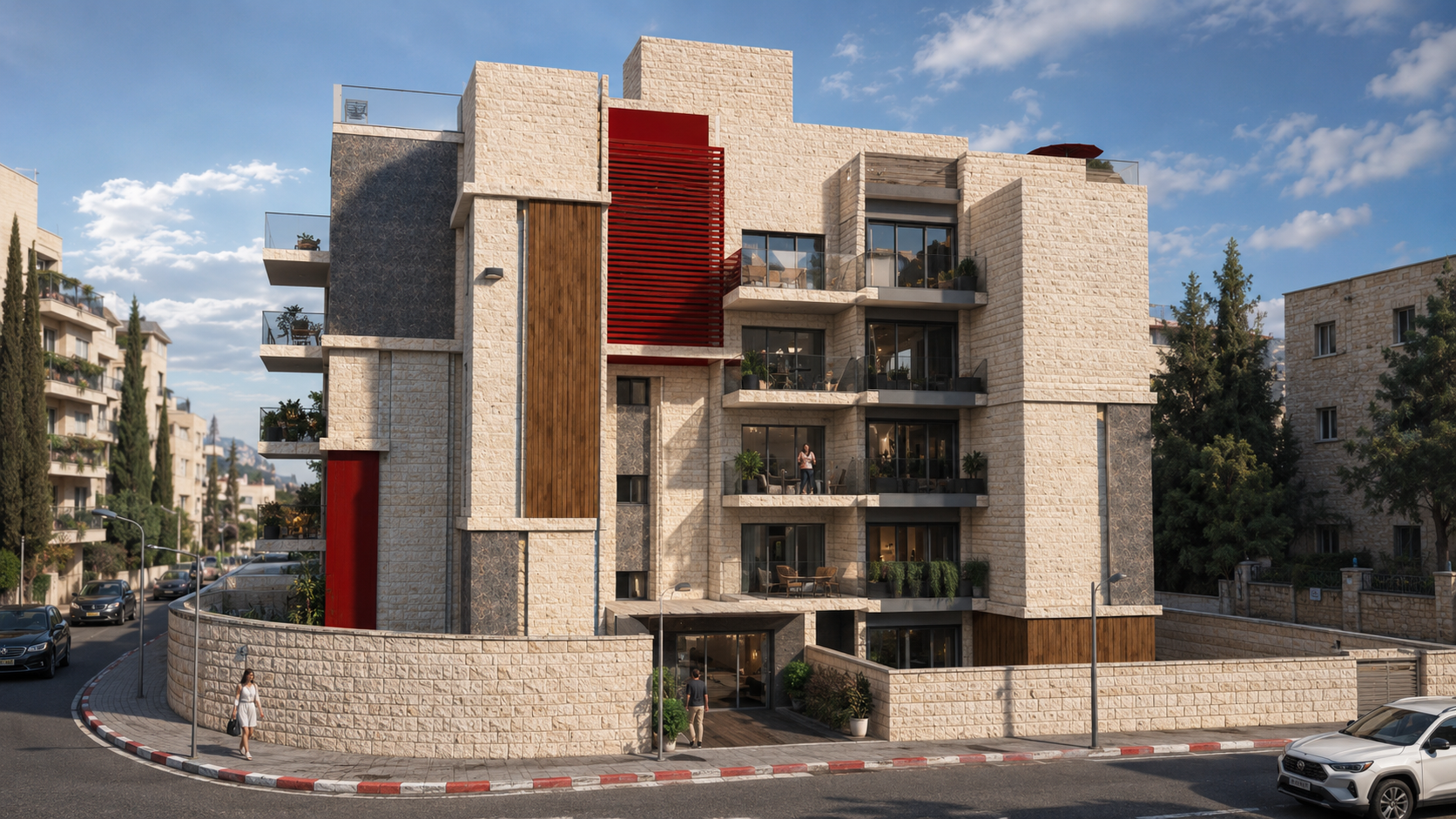תמ"א 38 בבנין בירושלים