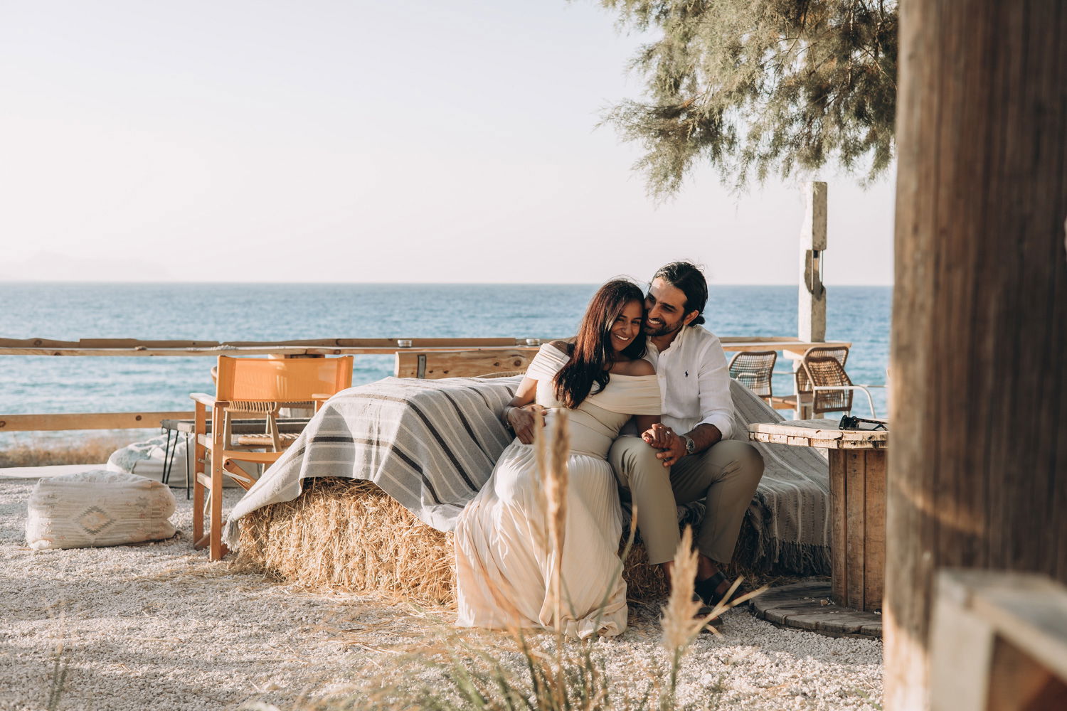 Maternity Love Story in Crete – Beach & Lifestyle Photoshoot