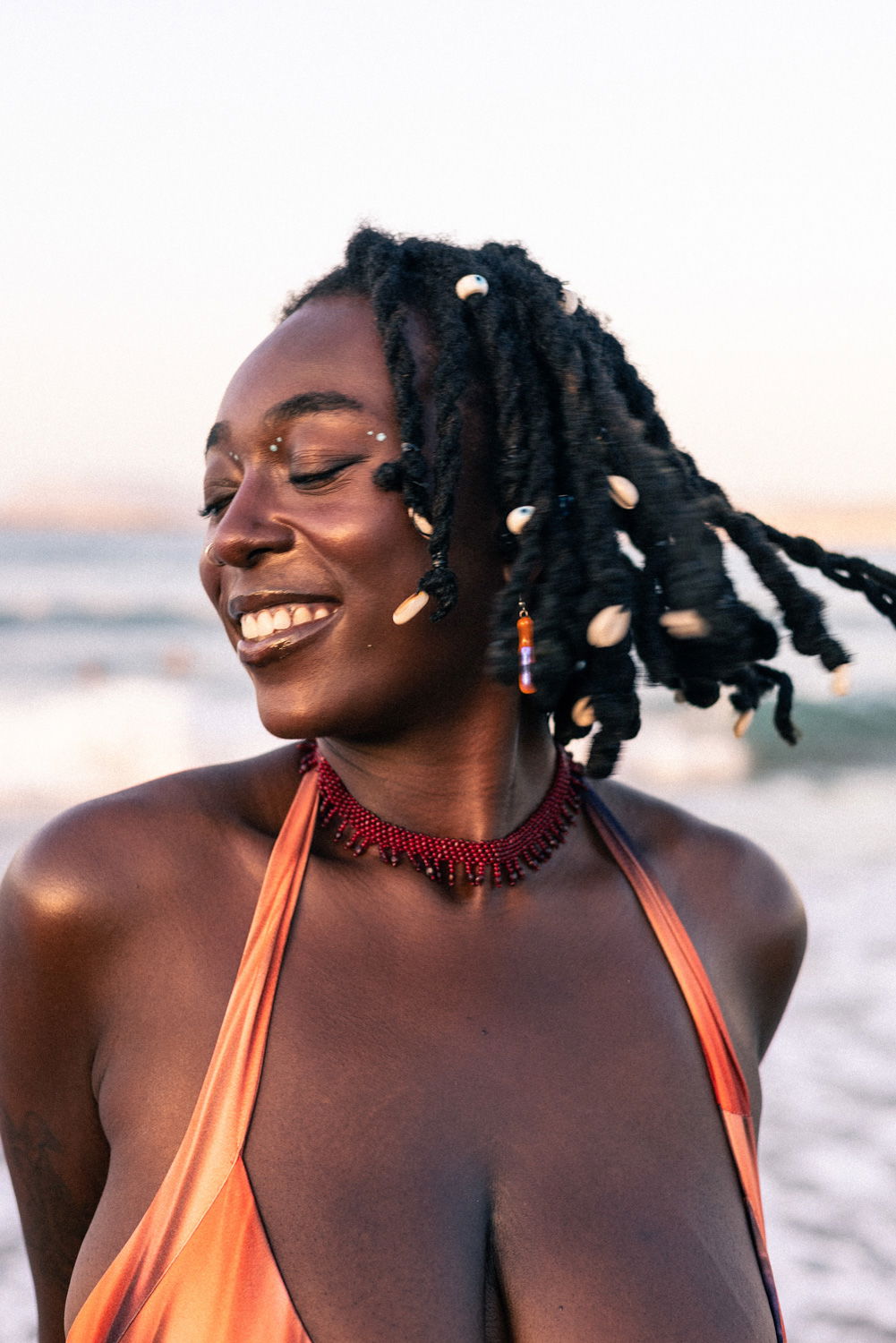 Beach Portrait Photoshoot in Crete – Solo Session Rethimno