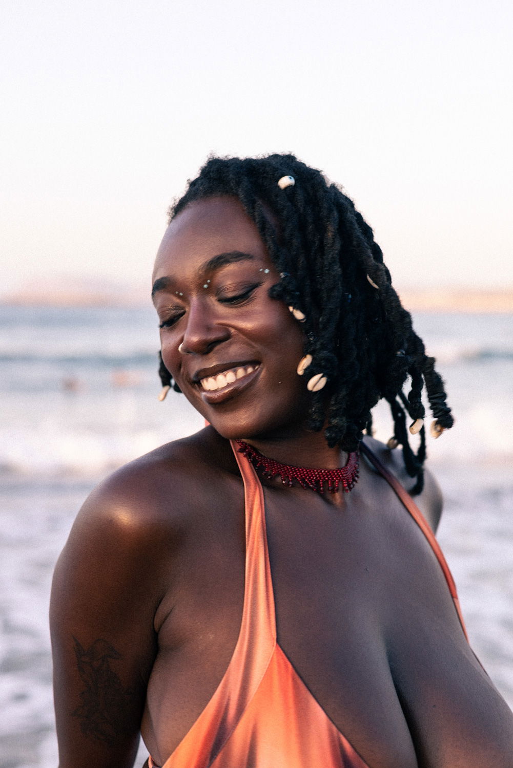 Beach Portrait Photoshoot in Crete – Solo Session Rethimno