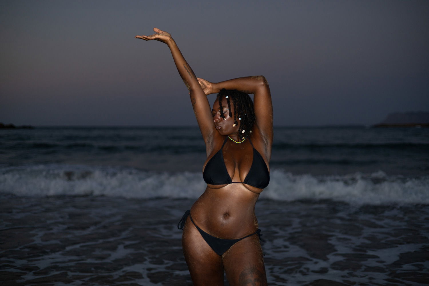 Beach Portrait Photoshoot in Crete – Solo Session Rethimno