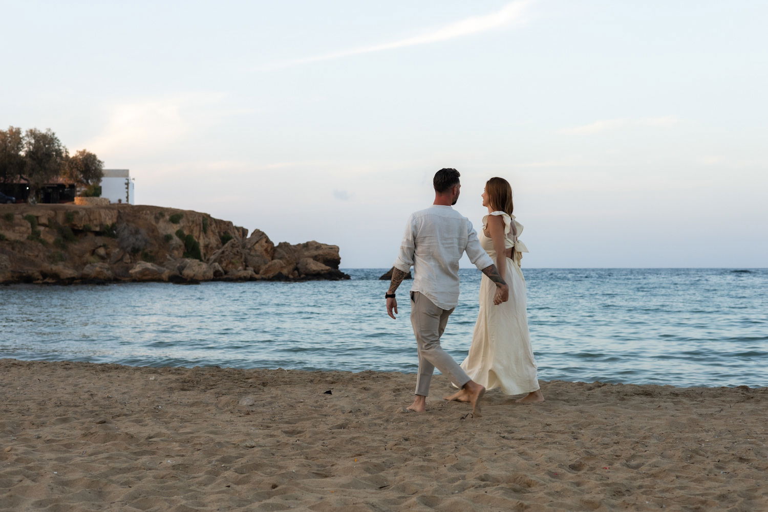 Love story photoshoot near Chania Crete