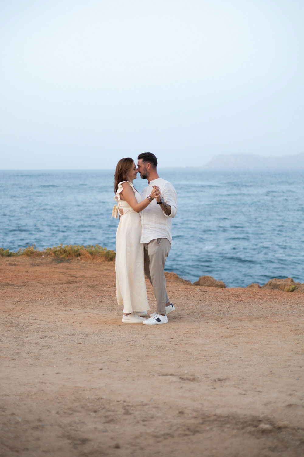 Love story photoshoot near Chania Crete