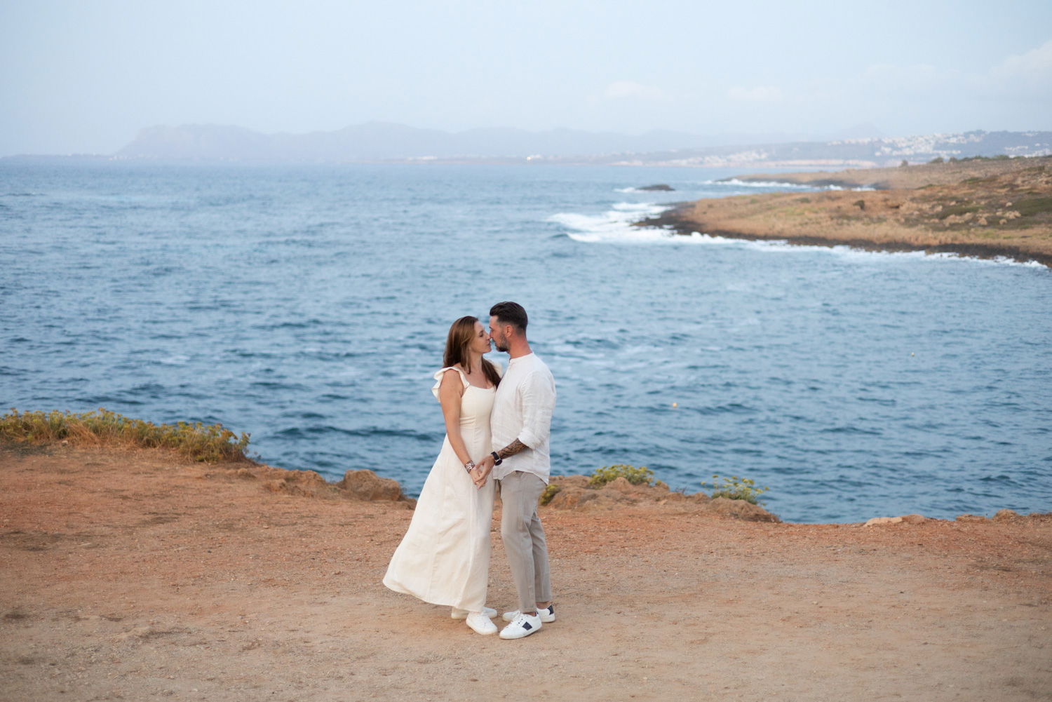 Love story photoshoot near Chania Crete