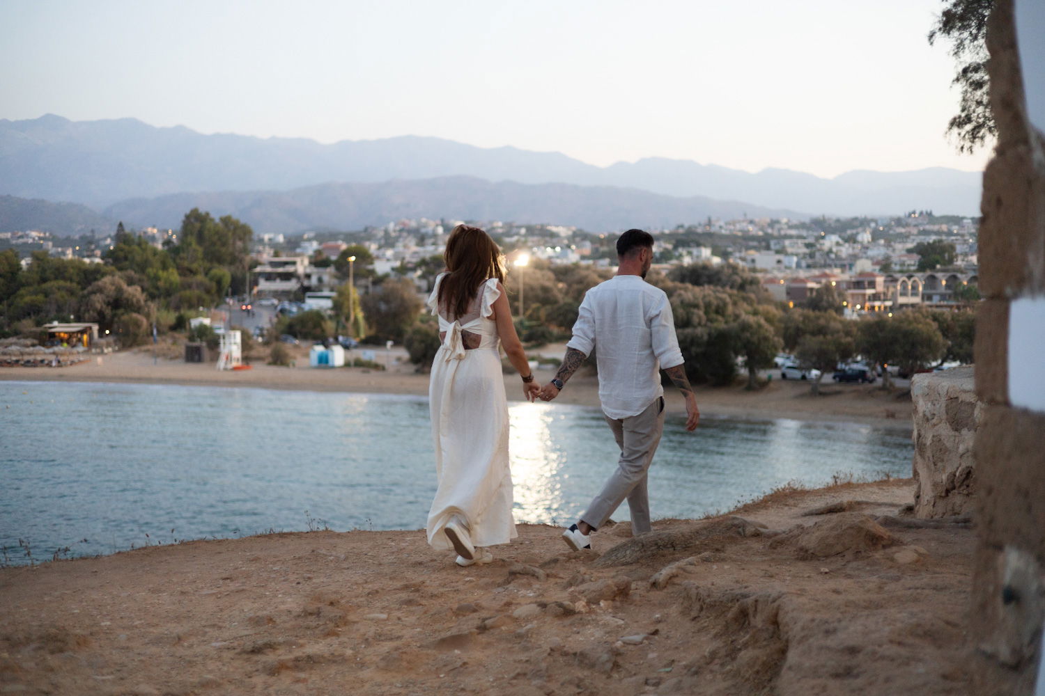 Love story photoshoot near Chania Crete