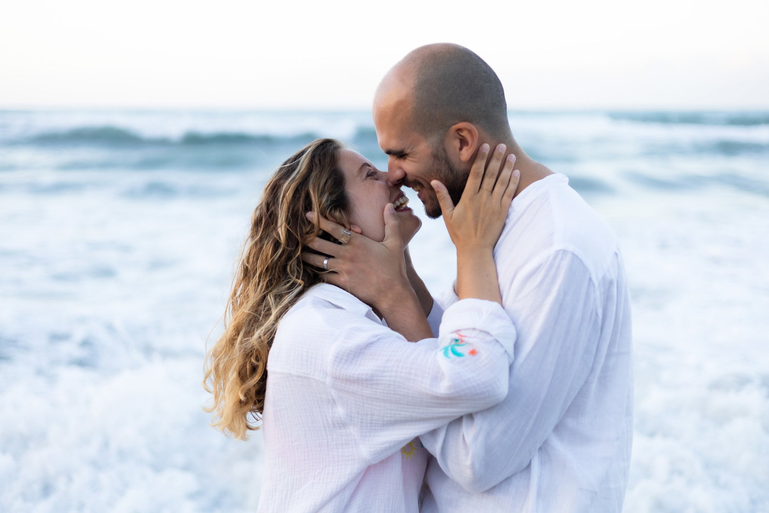 Фотосесія вагітних на пляжі в Ретимно, Крит – Портрети вагітних