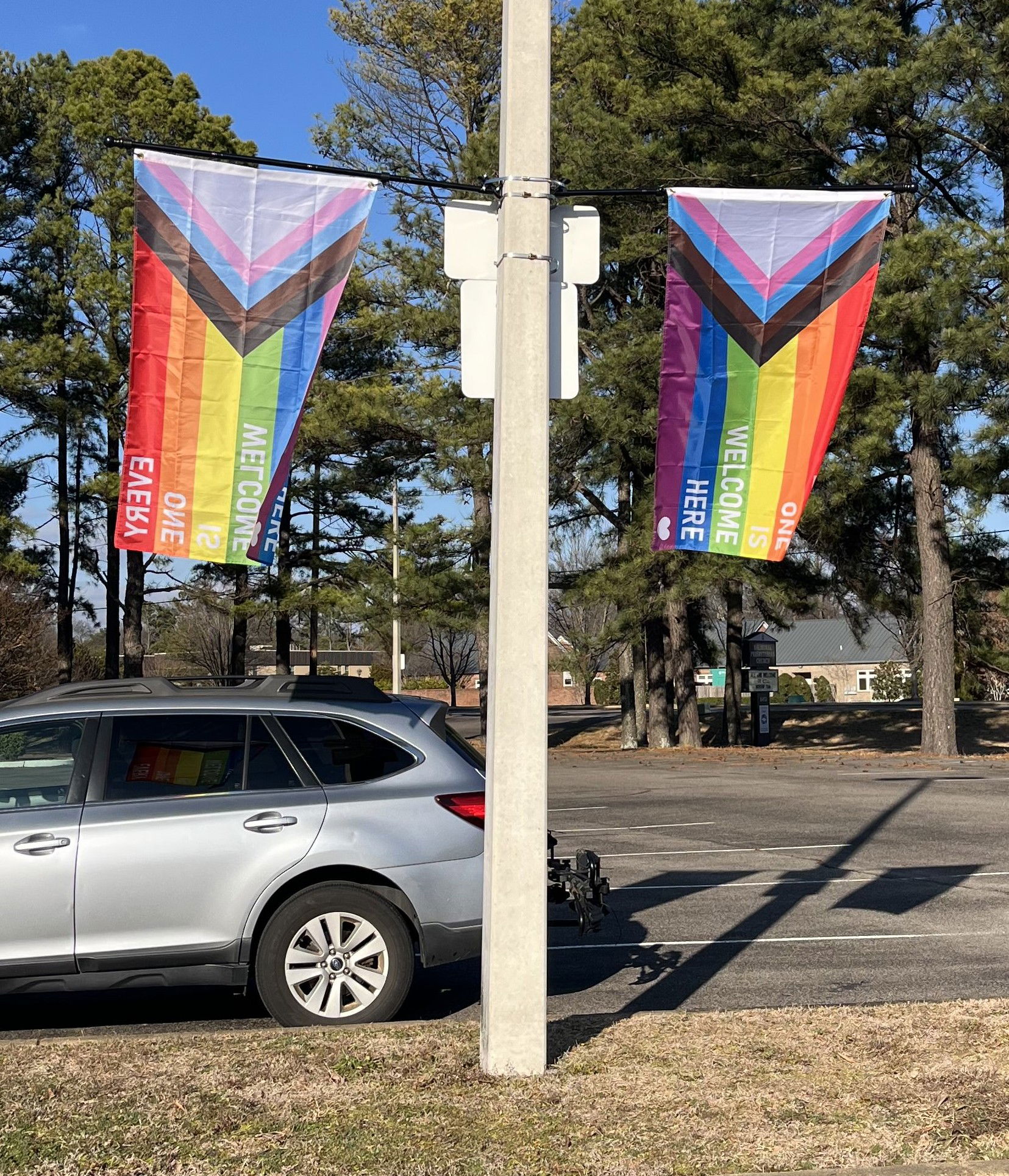 Proudly Displaying Our Welcome