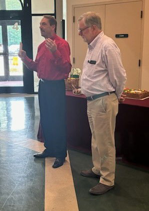 Reception for the retirement of Director of Music Ministry Ben Legett