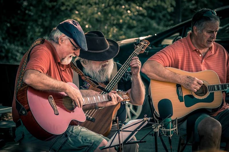 Private neighborhood celebration