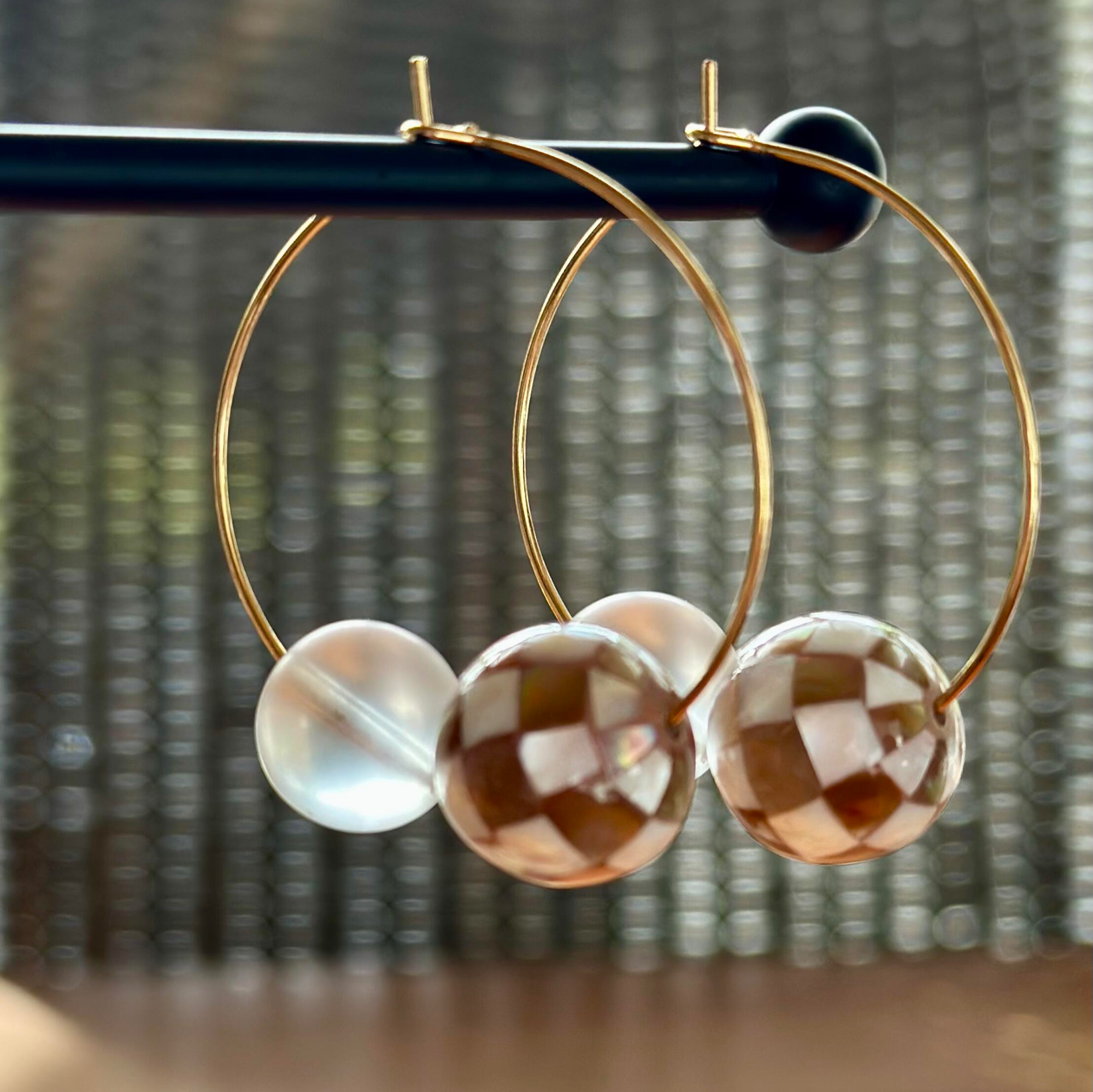 Creolen I Glasperlen