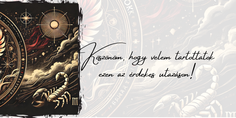 A Skorpió Blogsorozat Befejezése